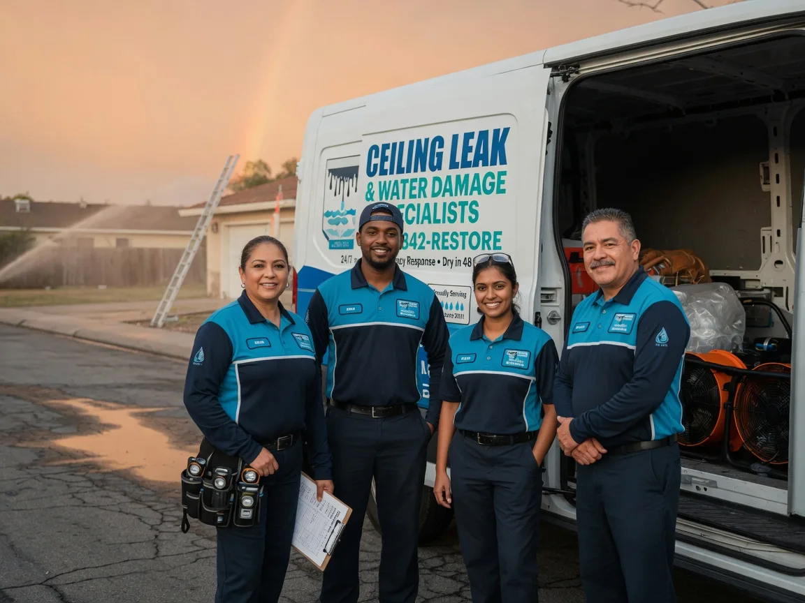 Ceiling Leak Cleanup company in Short Creek, WV