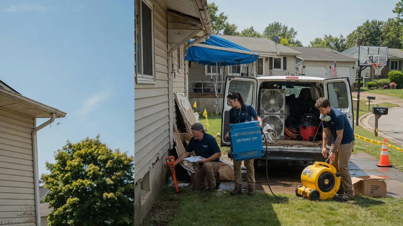 Ceiling Leak Cleanup in Short Creek, WV near me