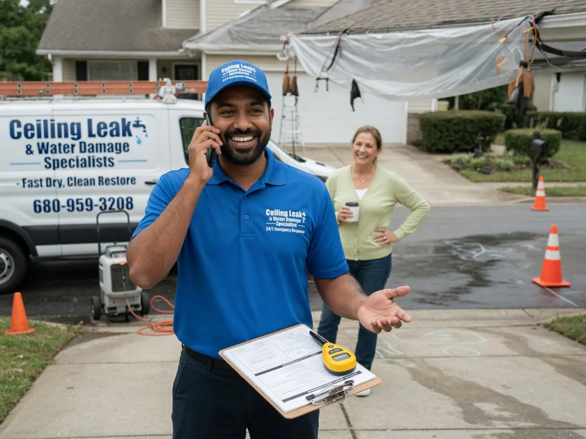 Ceiling Leak Cleanup Short Creek, WV FAQs